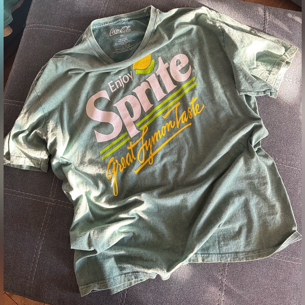 Sprite Mineral Wash Men’s T-Shirt NEW W/O TAGS